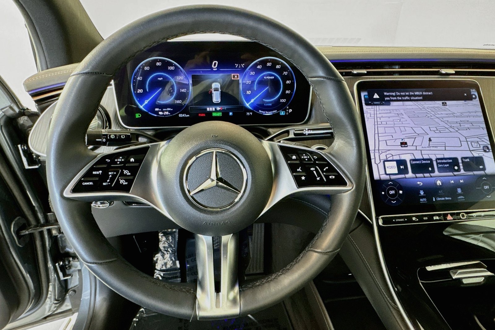 Certified Used 2023 Selenite Grey Metallic Mercedes-Benz EQE 350 image 11
