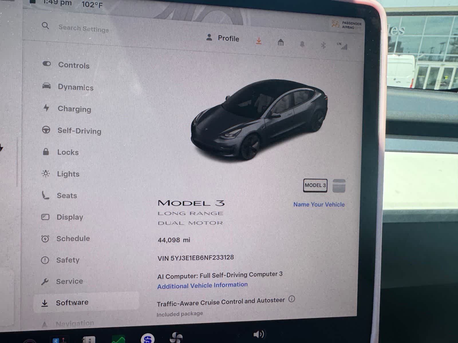 Used 2022 Solid Black Tesla Long Range image 9