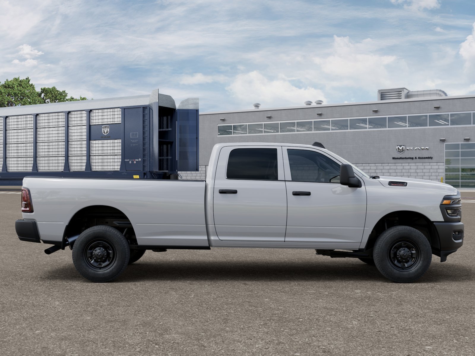 New 2026 Bright White Clear-Coat Exterior Paint RAM Tradesman image 12