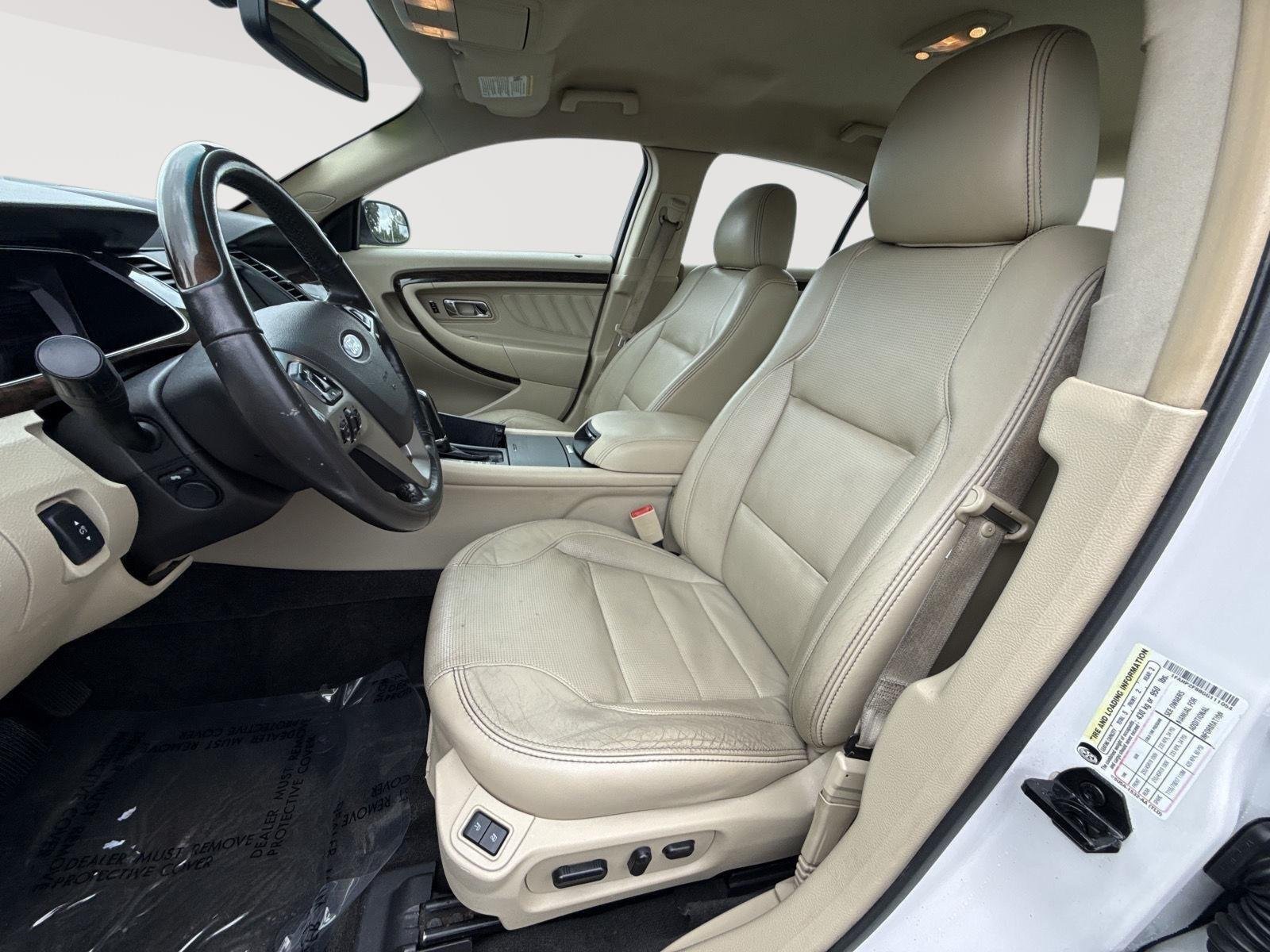 Used 2016 White Platinum Metallic Tri-Coat Ford Limited image 5