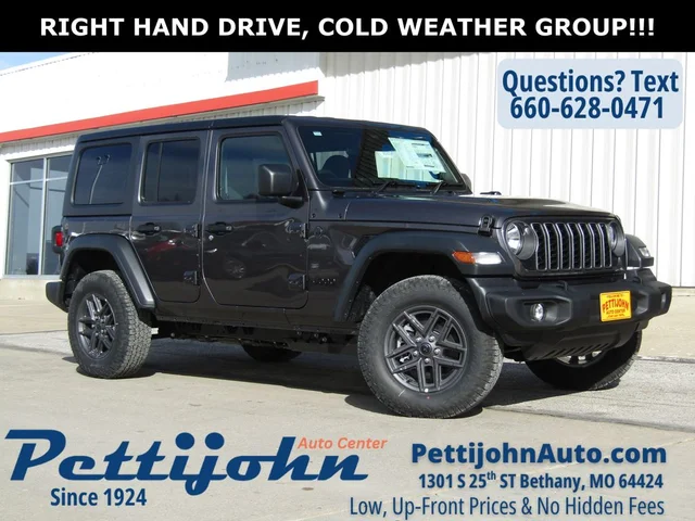 2026 Jeep Wrangler Sport RHD