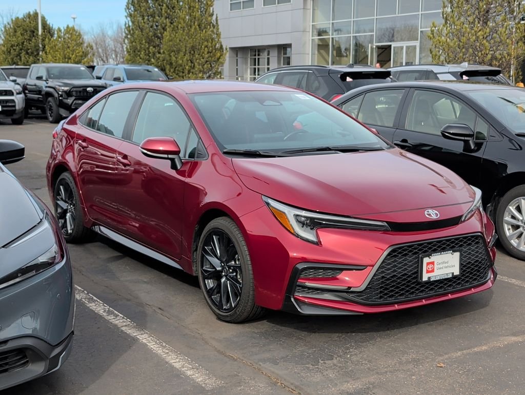 Certified 2024 Toyota Corolla SE with VIN 5YFS4MCE9RP169223 for sale in Minneapolis, Minnesota