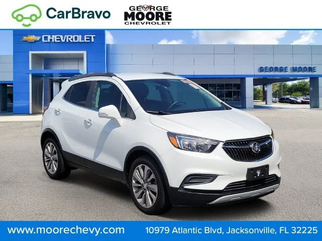 Certified Used 2018 (Includes (CM5) Black Carbon Metallic lower exterior accent color, Paint code W700S.) Buick Preferred image 1