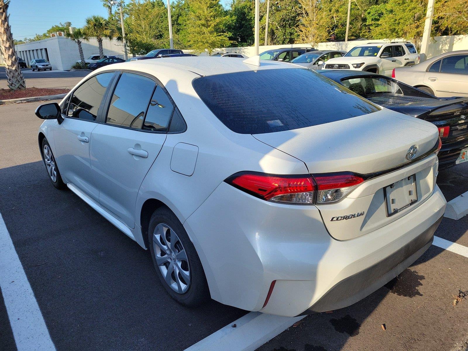 Used 2024 Wind Chill Pearl Toyota LE image 2