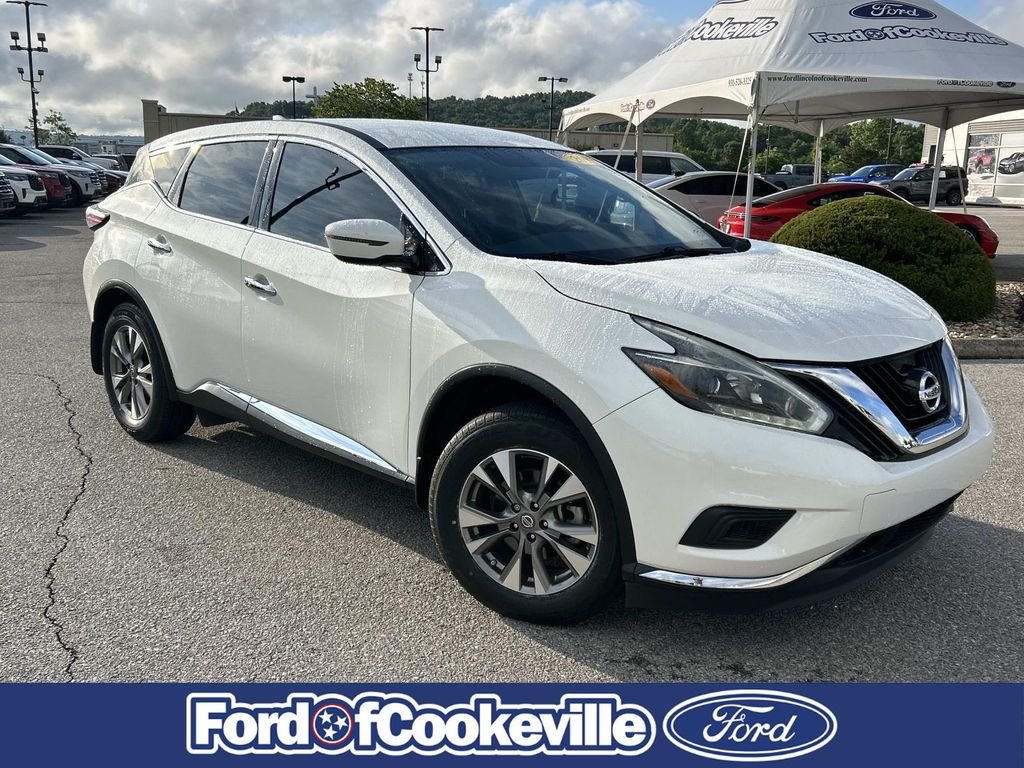 Used 2018 Nissan Murano S with VIN 5N1AZ2MG6JN152961 for sale in Cookeville, TN