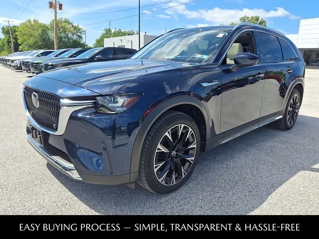 Certified Used 2024 Blue Mazda Premium Plus image 3