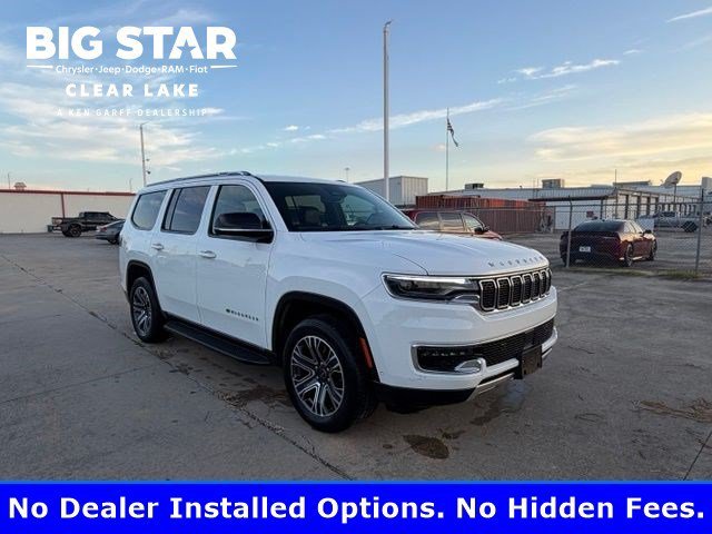 Used 2025 Bright White Clearcoat Jeep Series II image 1