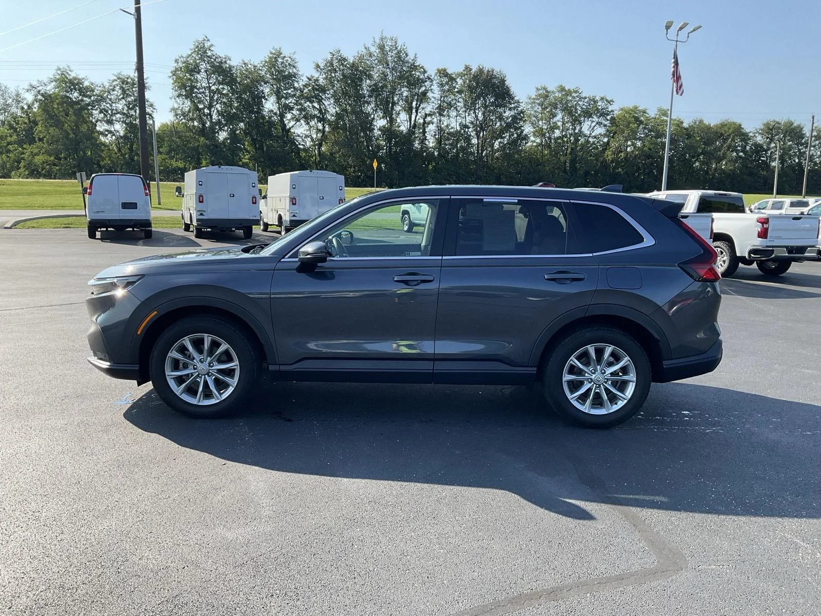 Used 2024 Meteorite Gray Metallic Honda EX-L image 4