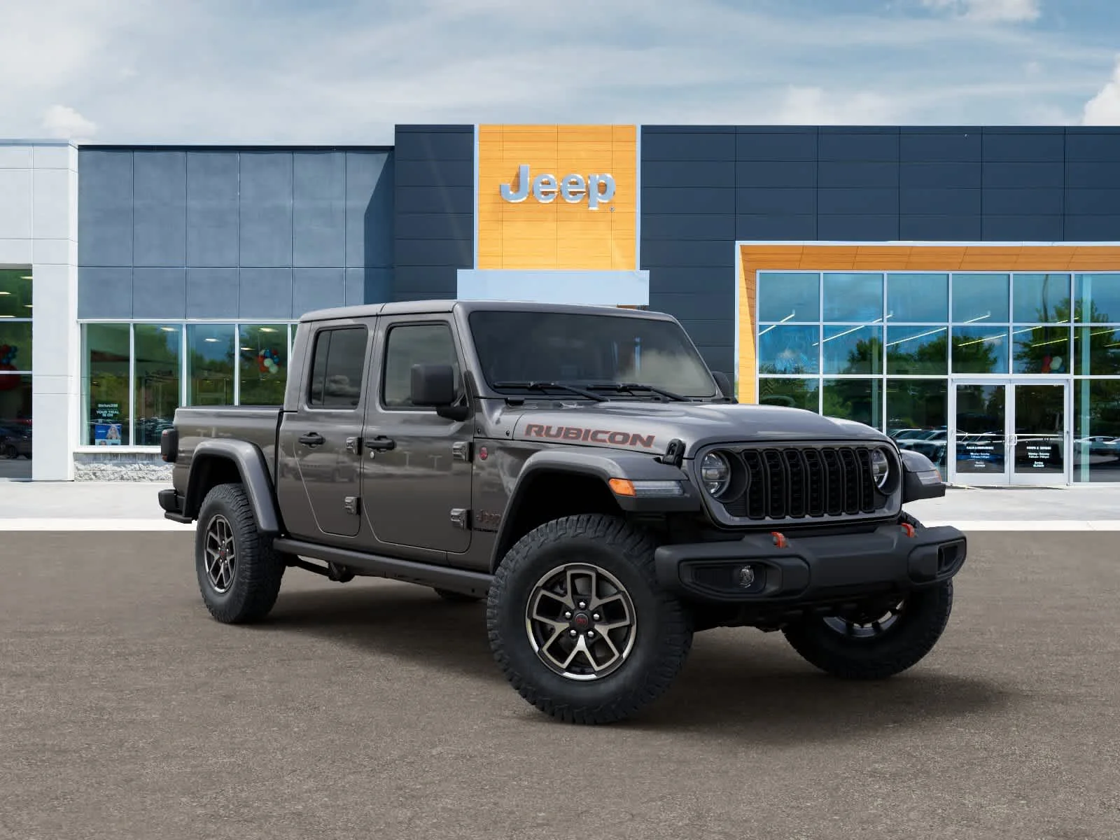 New 2026 Granite Crystal Metallic Clearcoat Jeep Rubicon image 5