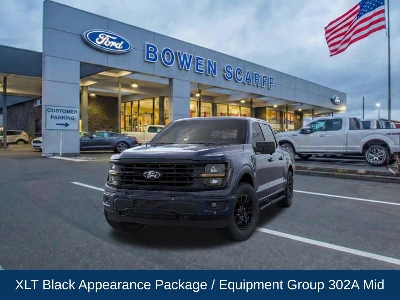 New 2026 Antimatter Blue Metallic Ford XLT image 2