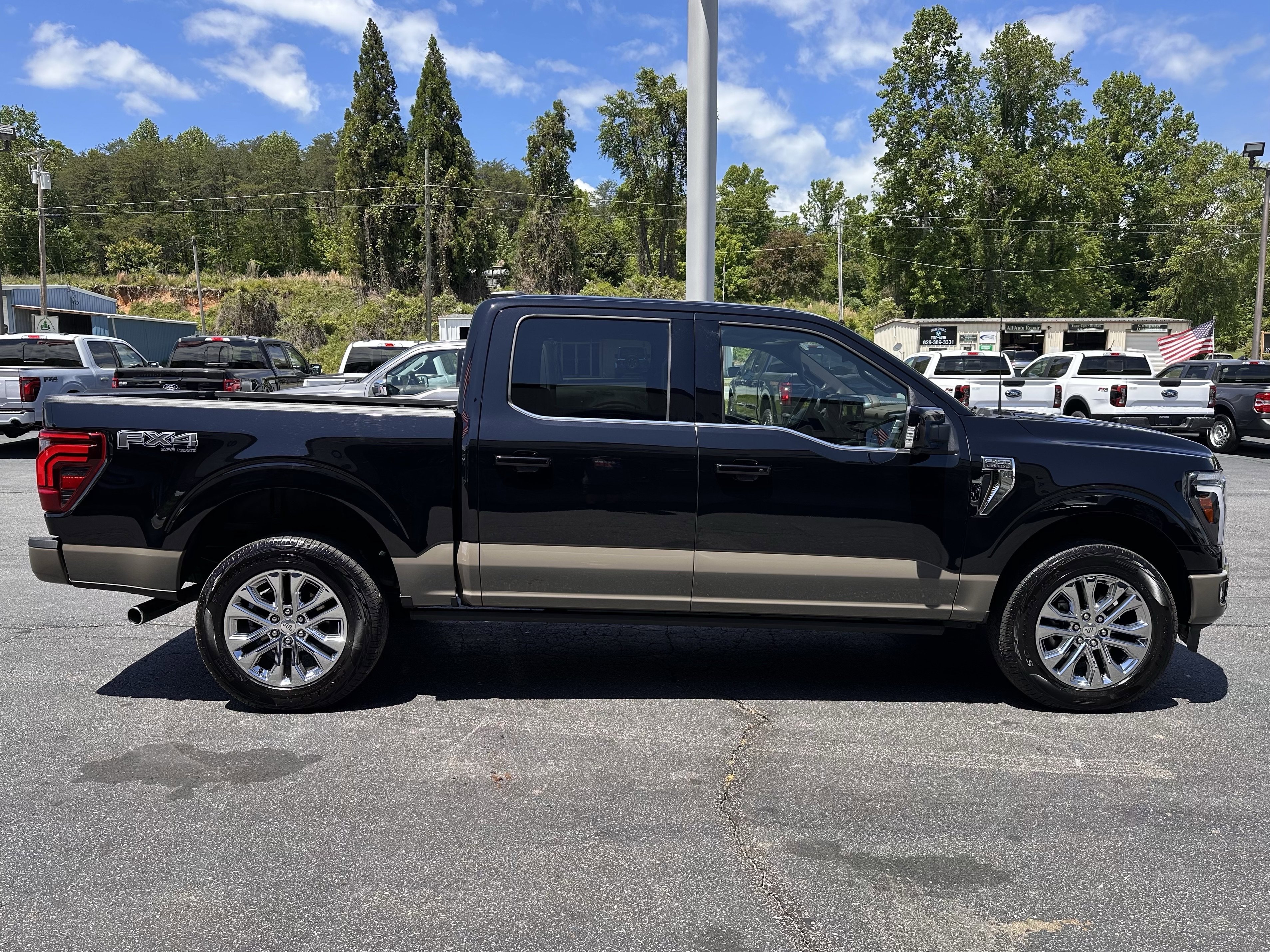 Certified Used 2025 Agate Black Metallic Ford King Ranch image 5