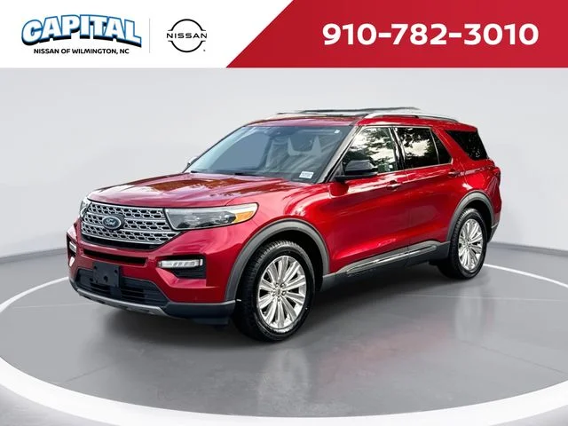 Used 2020 Red Ford Limited image 1