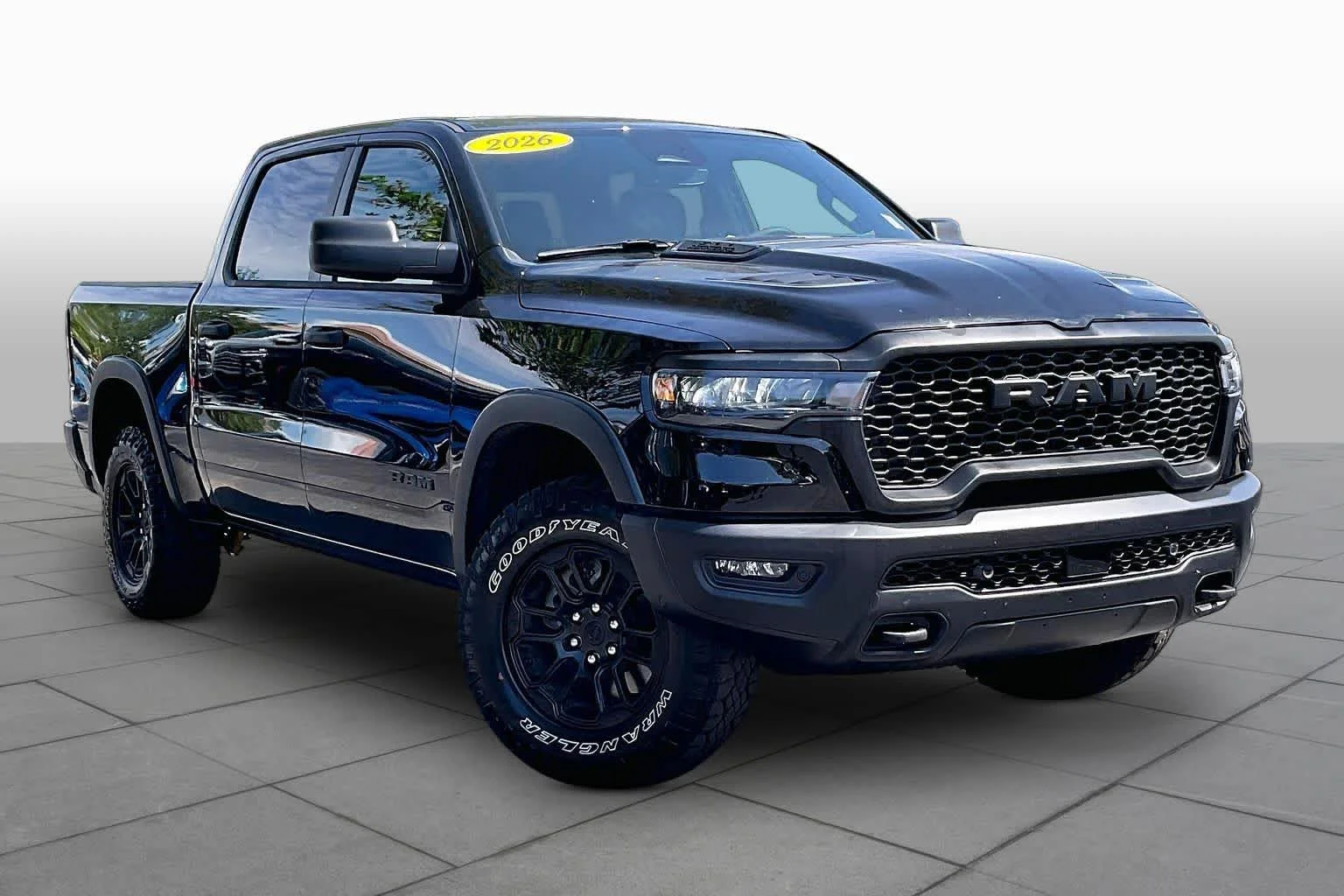 Used 2026 Diamond Black Crystal Pearlcoat Ram Rebel image 3