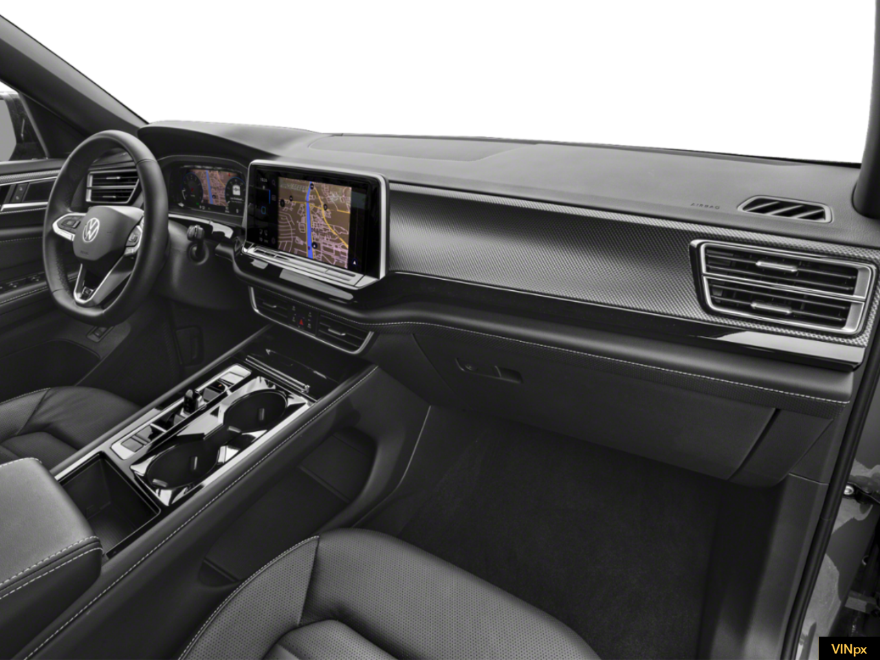 New 2026 Gray Volkswagen 2.0T SEL R-Line Black image 6