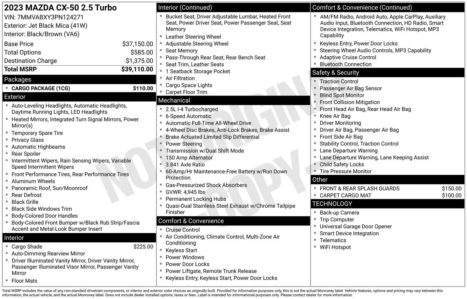2023 Mazda CX-50 TURBO - Photo 35