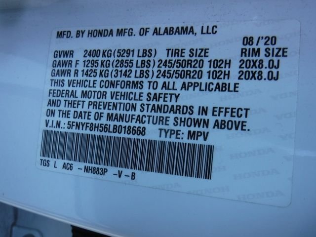 Used 2020  Honda EX-L image 39