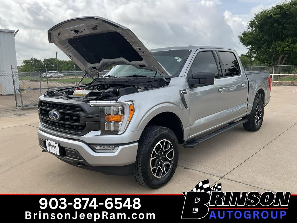 Used 2023 Iconic Silver Metallic Ford XLT image 13