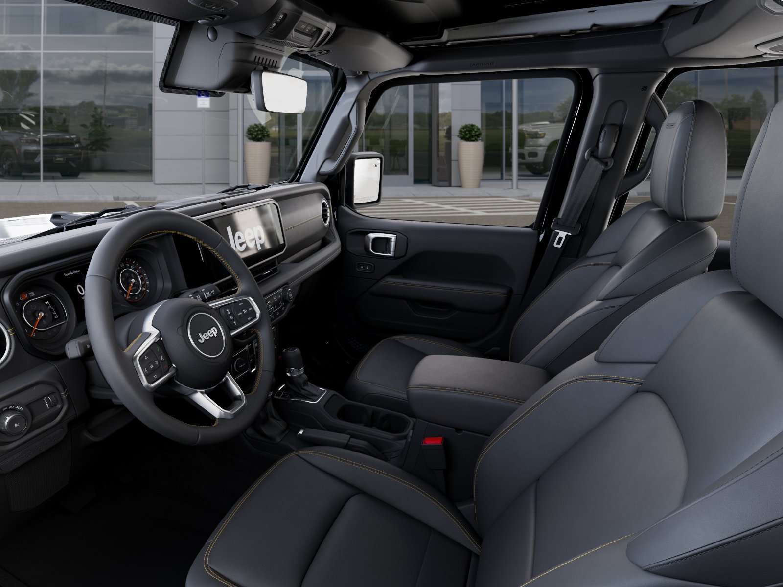 New 2026 Black Clear-Coat Exterior Paint Jeep Sahara image 22