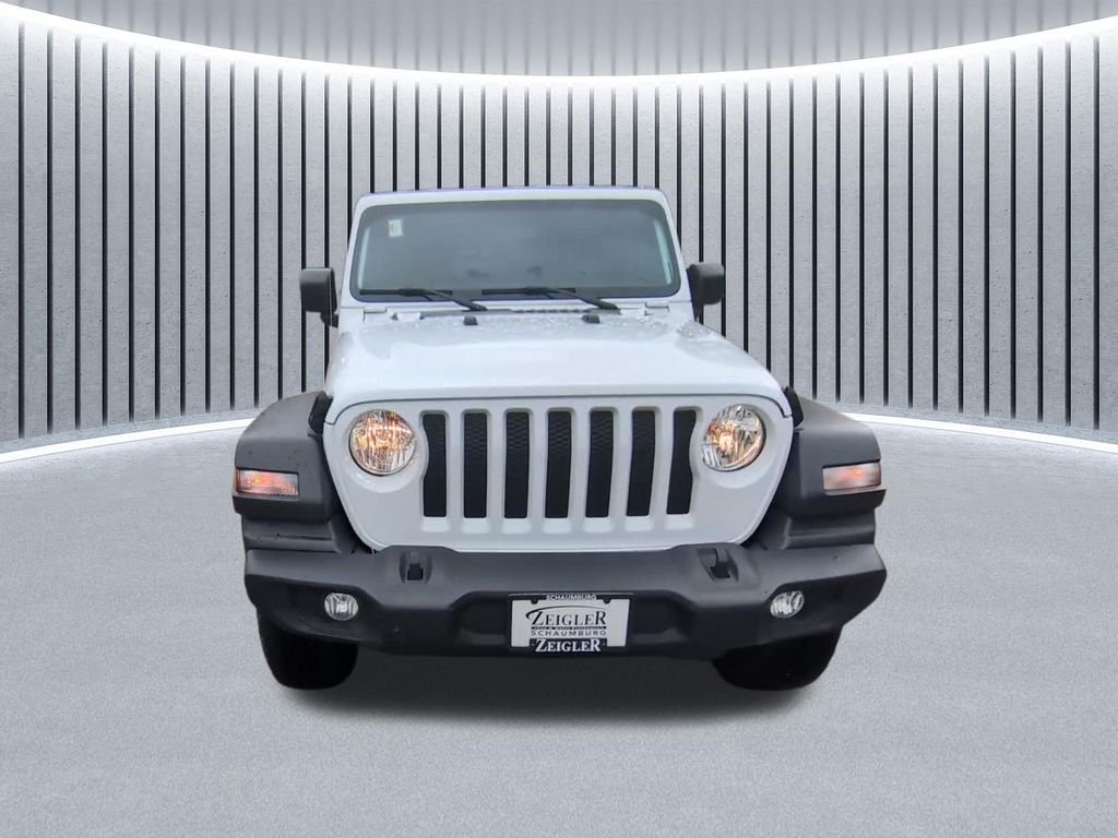 Used 2020 White Jeep Unlimited Sport S image 23