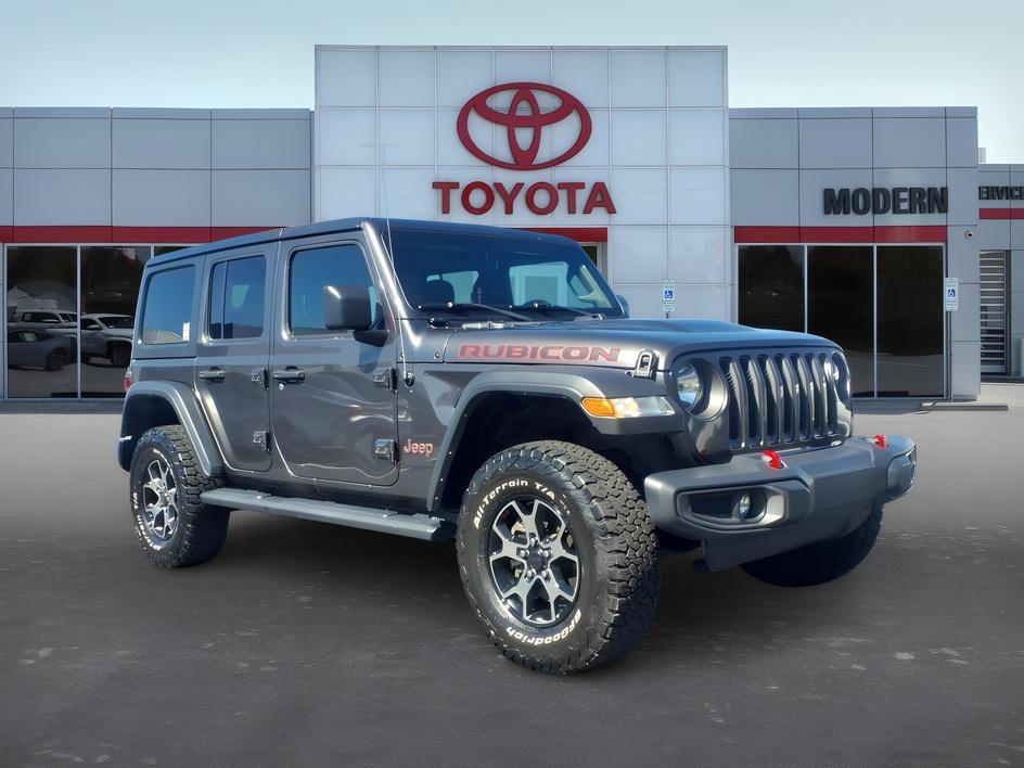 Used 2018 Granite Crystal Metallic Clearcoat Jeep Rubicon image 7