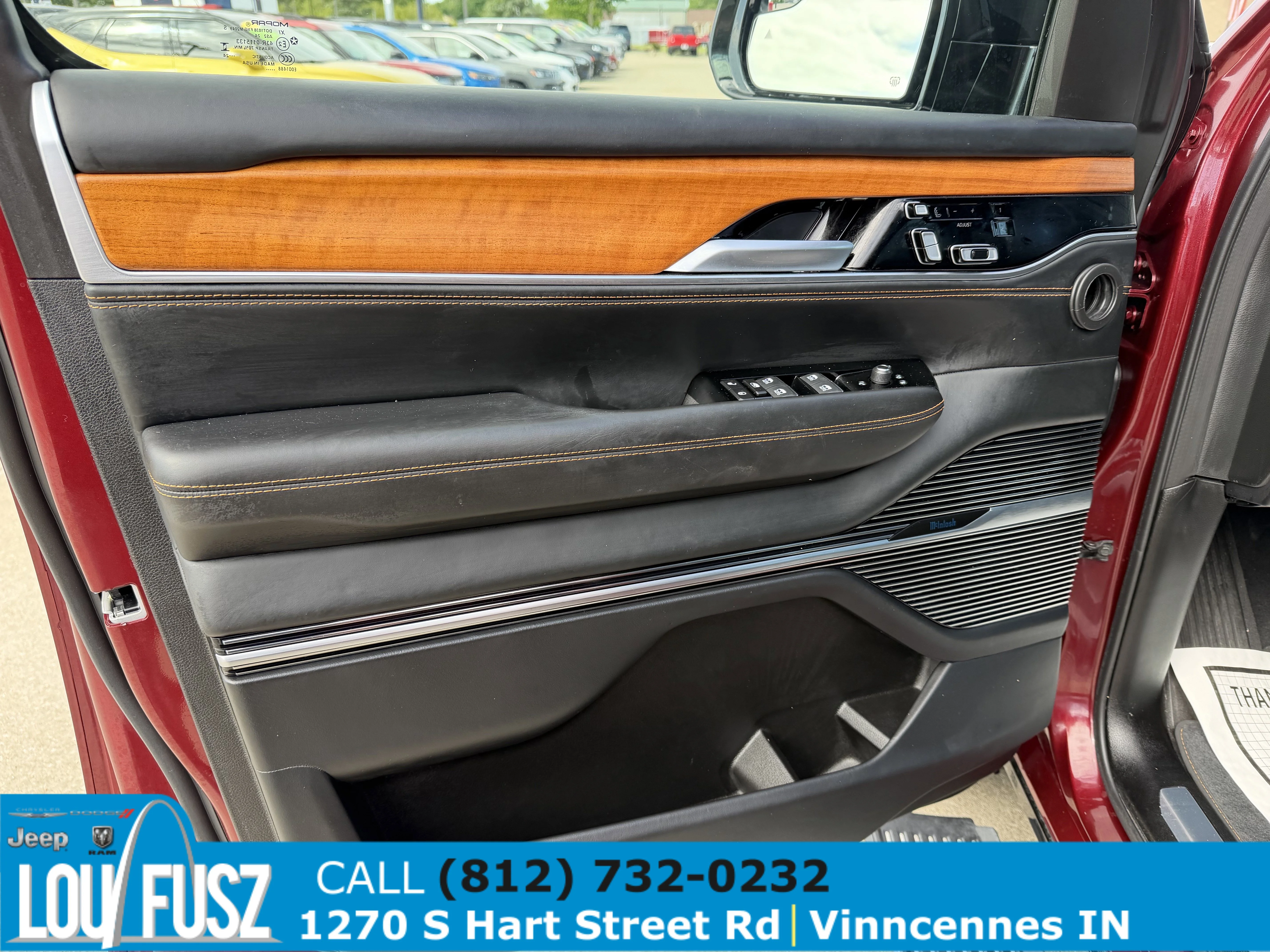 Used 2024 Velvet Red Pearlcoat Jeep Series III image 19