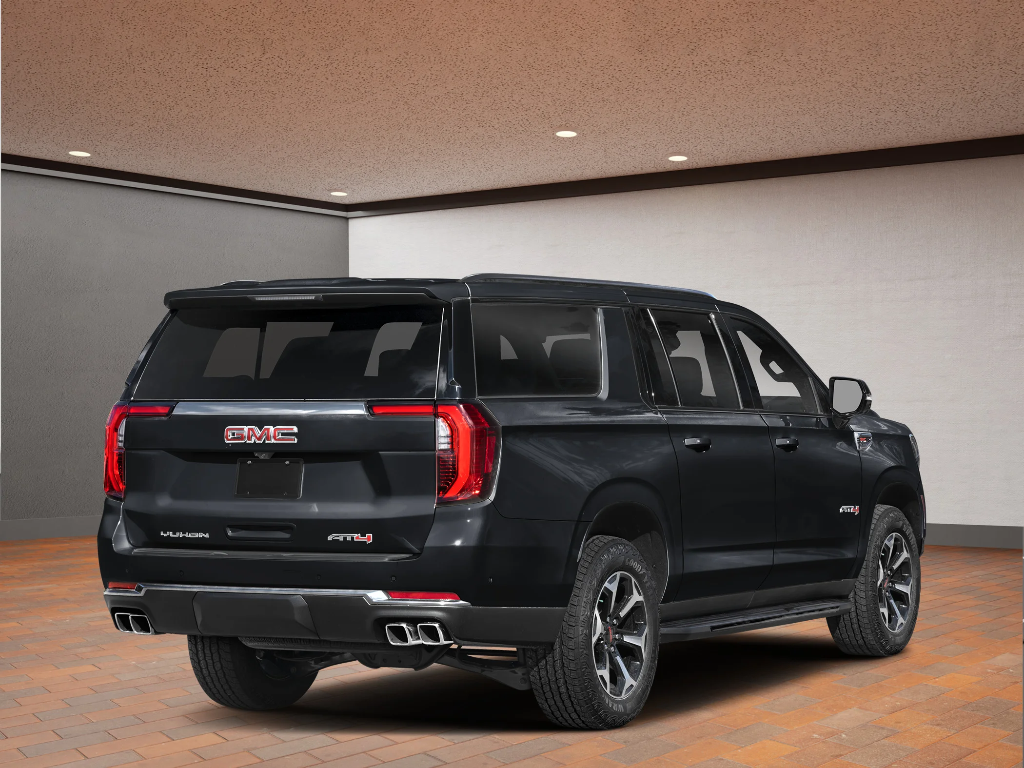 New 2026 Black GMC 4WD 4dr AT4 image 2