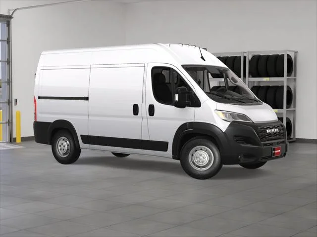 New 2024 Bright White Clearcoat RAM High Roof image 36