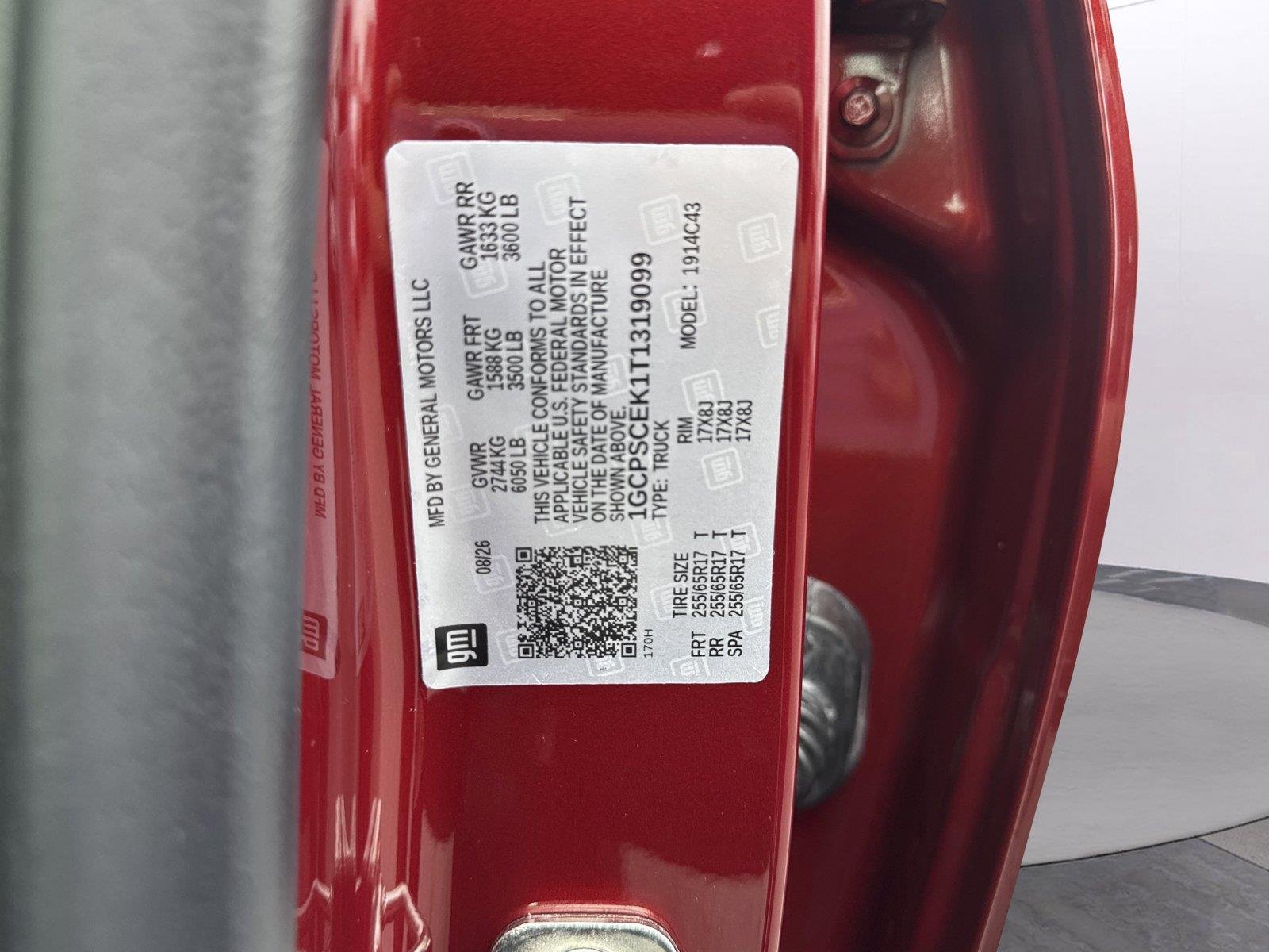 New 2026 Radiant Red Tintcoat Chevrolet LT image 37