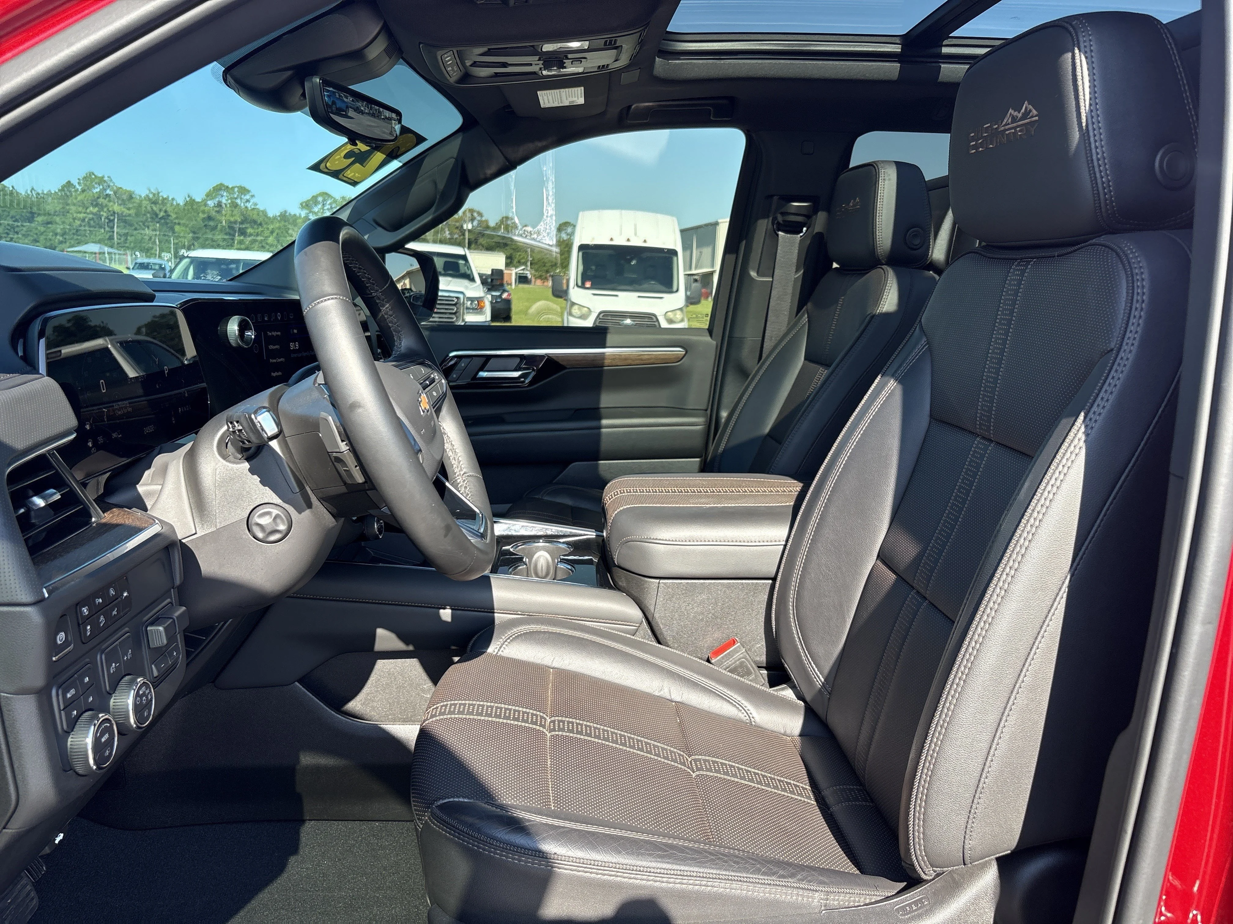 Used 2025 Radiant Red Tintcoat Chevrolet High Country image 8