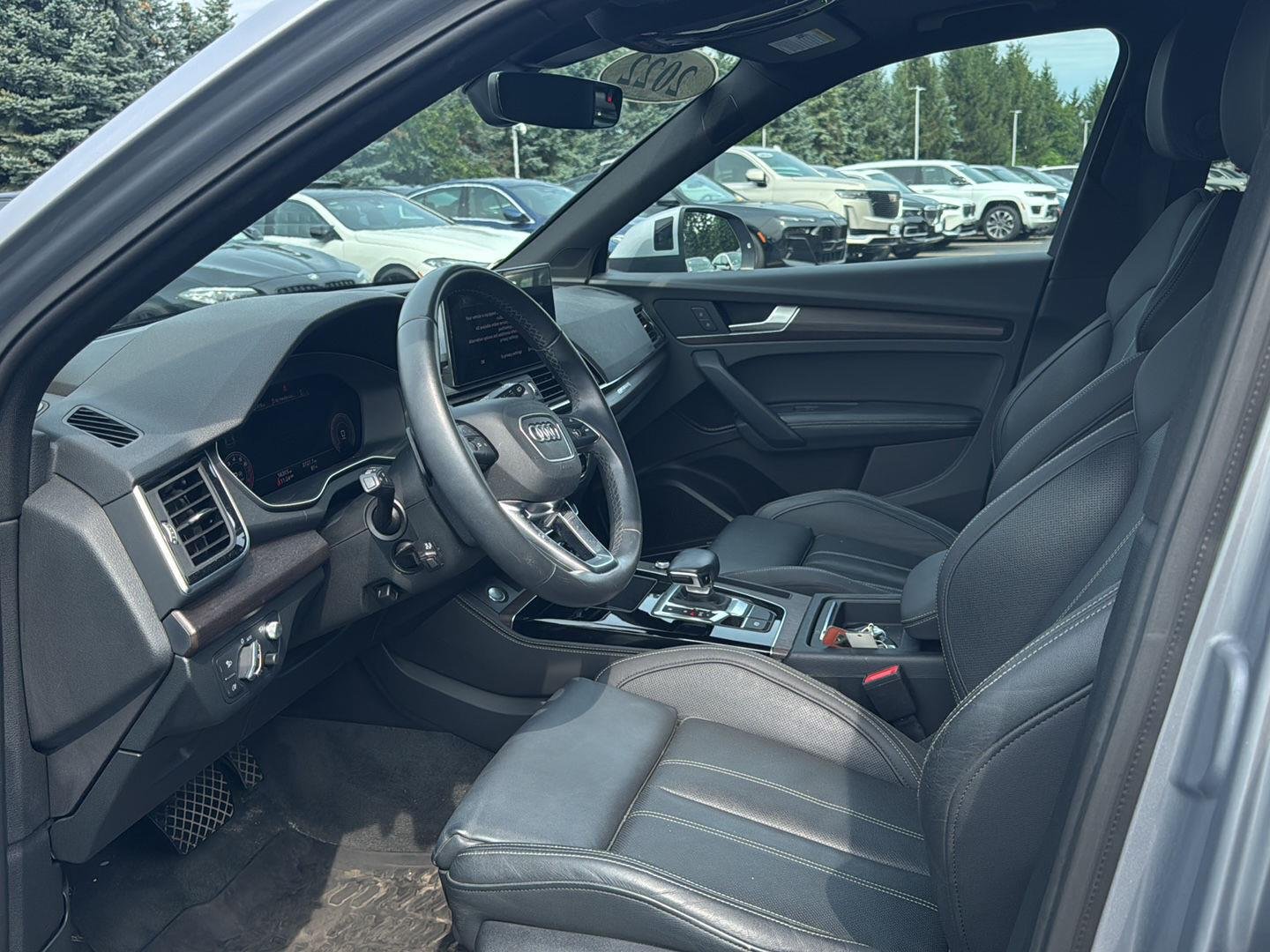 Used 2022 Florett Silver Metallic Audi S line Prestige image 9