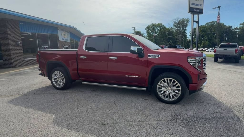 Used 2024 Volcanic Red Tintcoat GMC Denali image 2