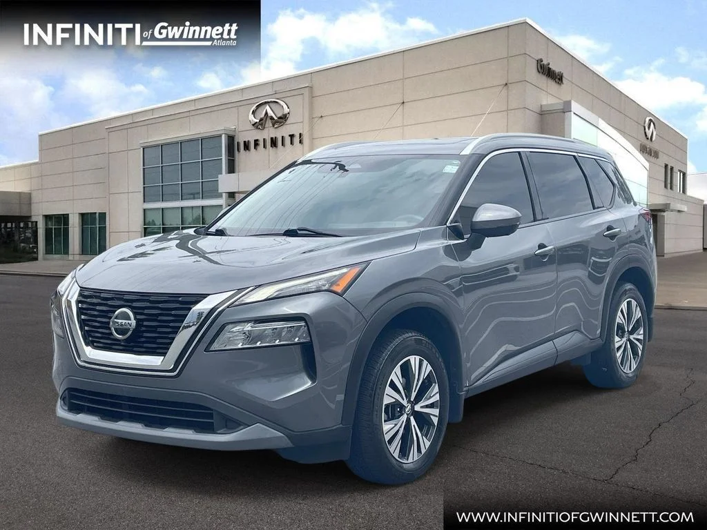 Used 2021 Gray Nissan SV image 1