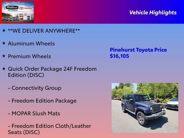 Used 2013 Blue Jeep Unlimited Sport image 31