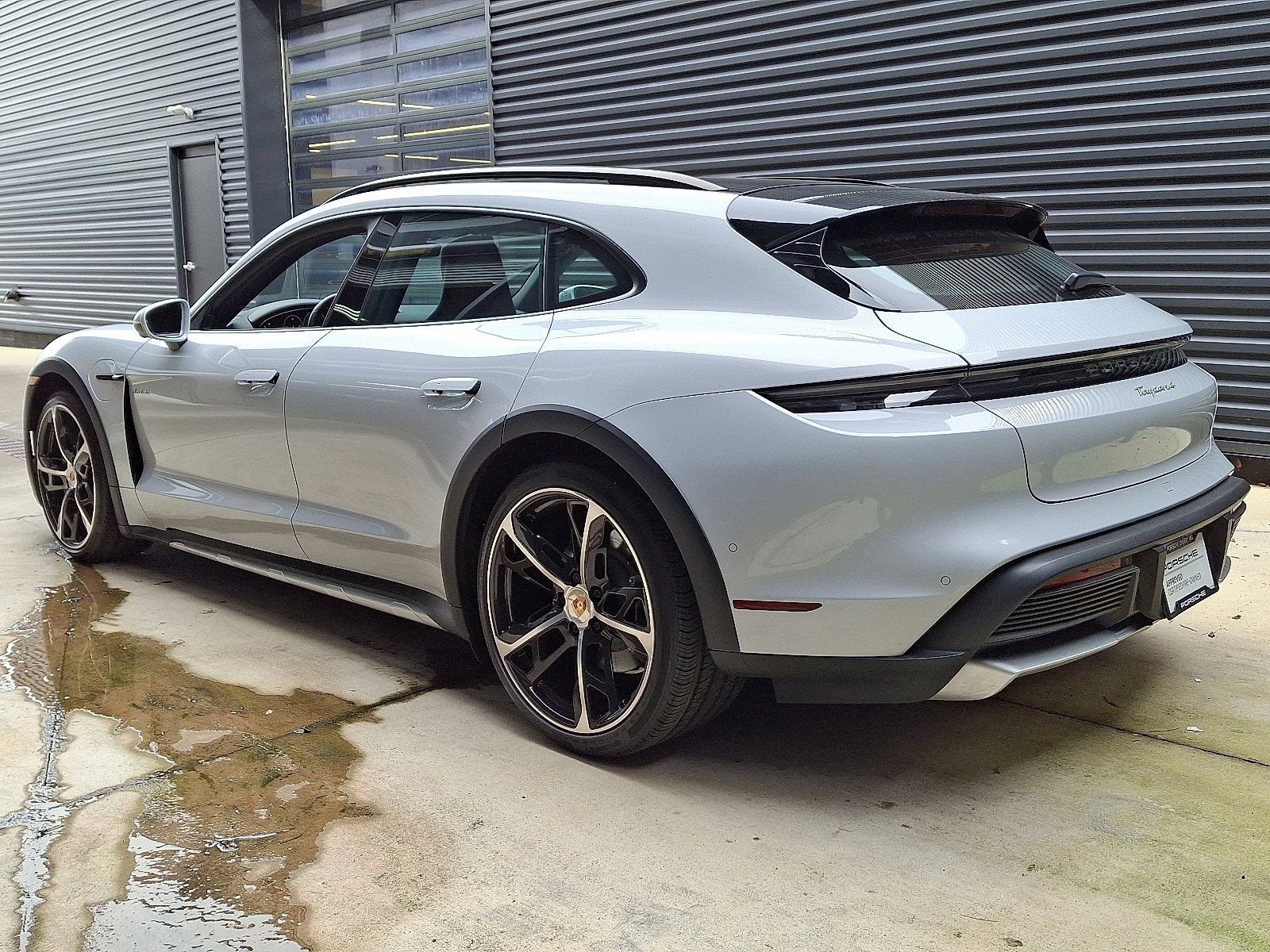 Certified Pre-Owned 2025 Porsche Taycan 4 Station Wagon in Cherry