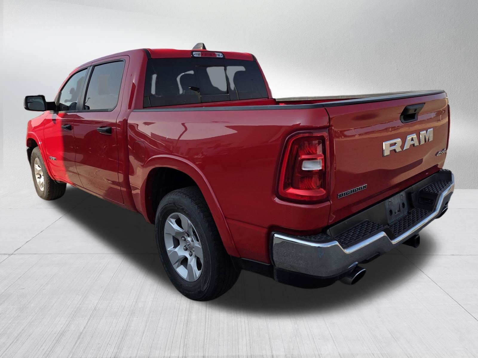 Used 2025 Flame Red Clearcoat Ram Big Horn image 4