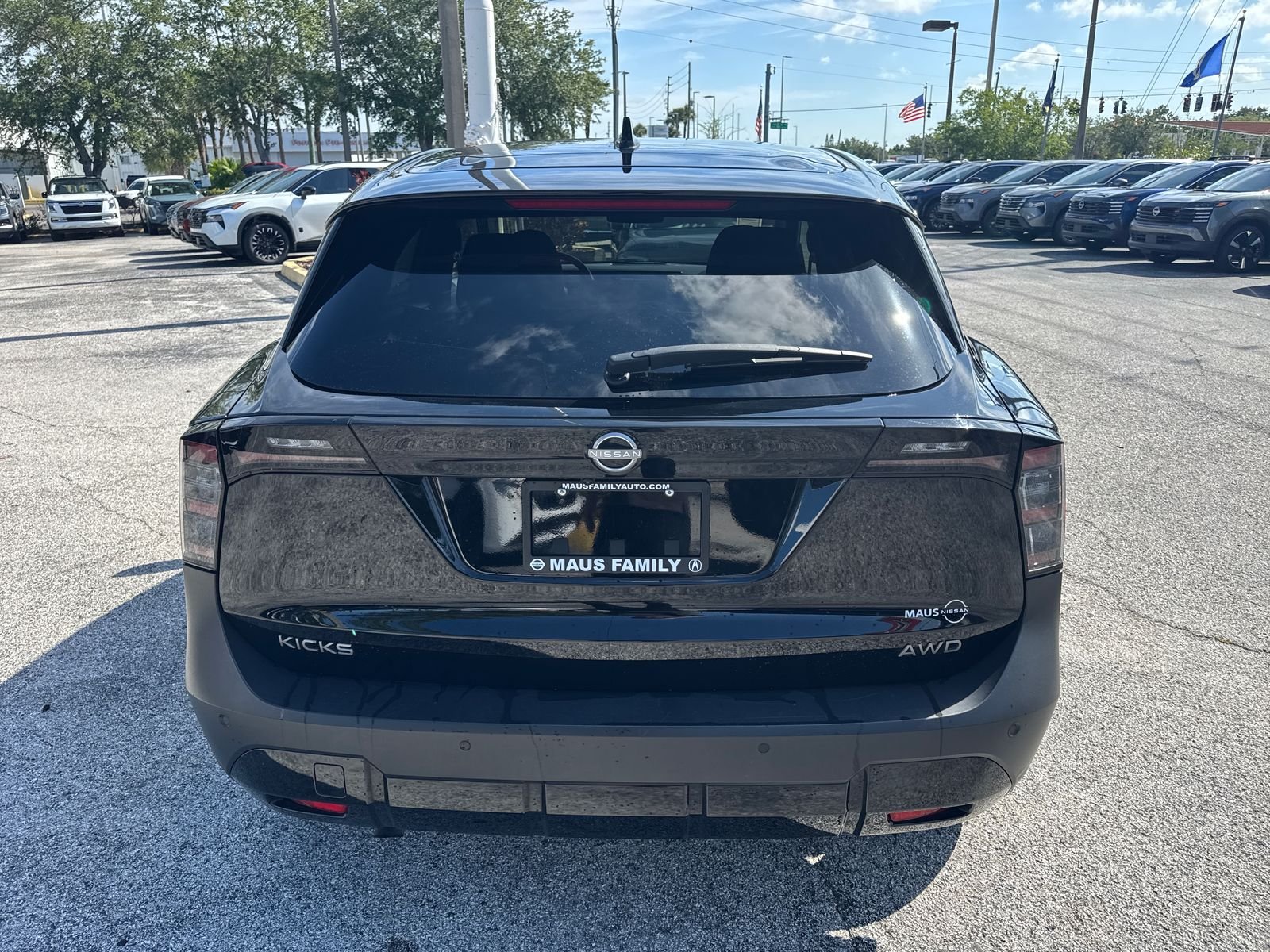 Certified Used 2025 Black Nissan SV image 6