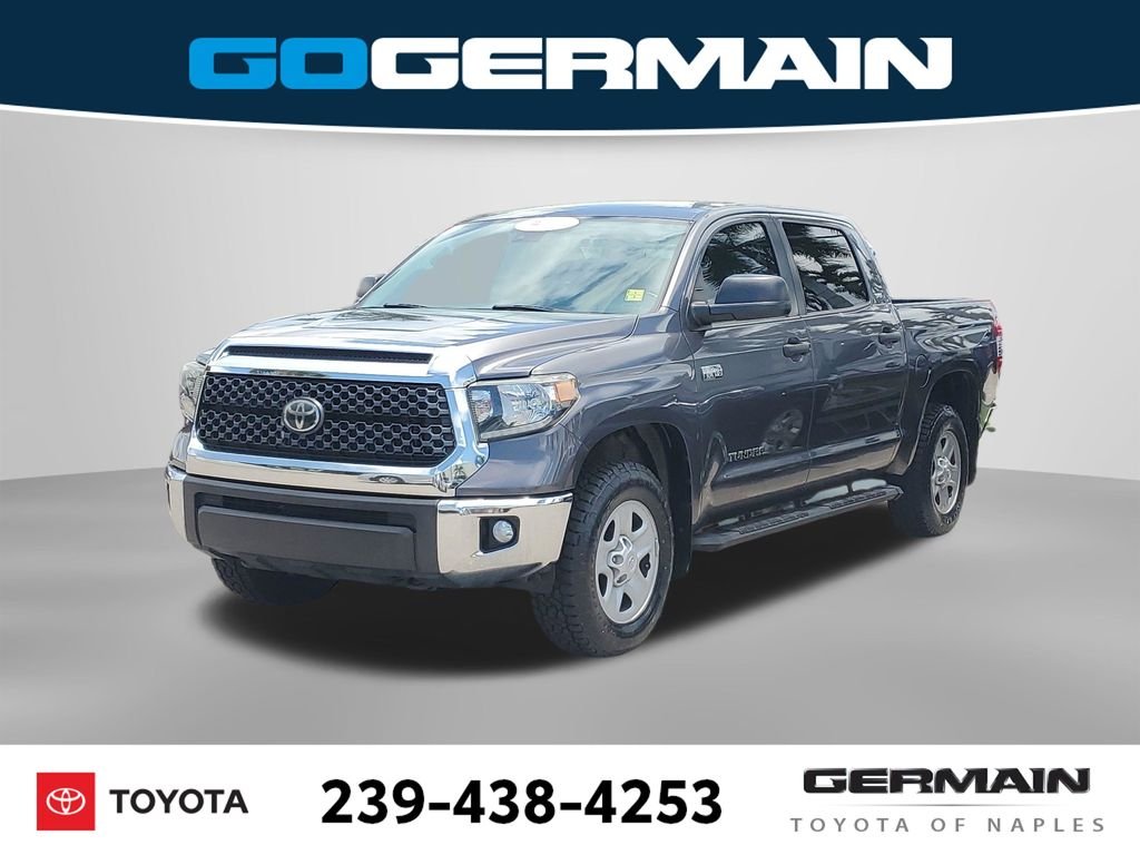 Certified Used 2021 Gray Toyota SR5 image 1