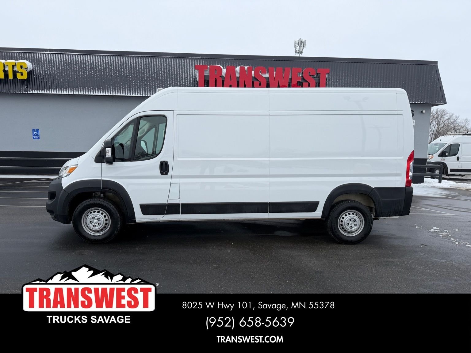 Used 2025 RAM ProMaster Cargo Van Base with VIN 3C6LRVDG4SE504690 for sale in Minneapolis, Minnesota