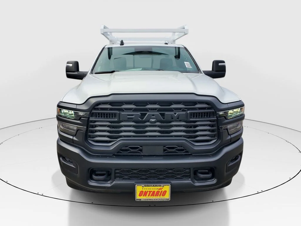 New 2026 Bright White Clear-Coat Exterior Paint RAM Tradesman image 9