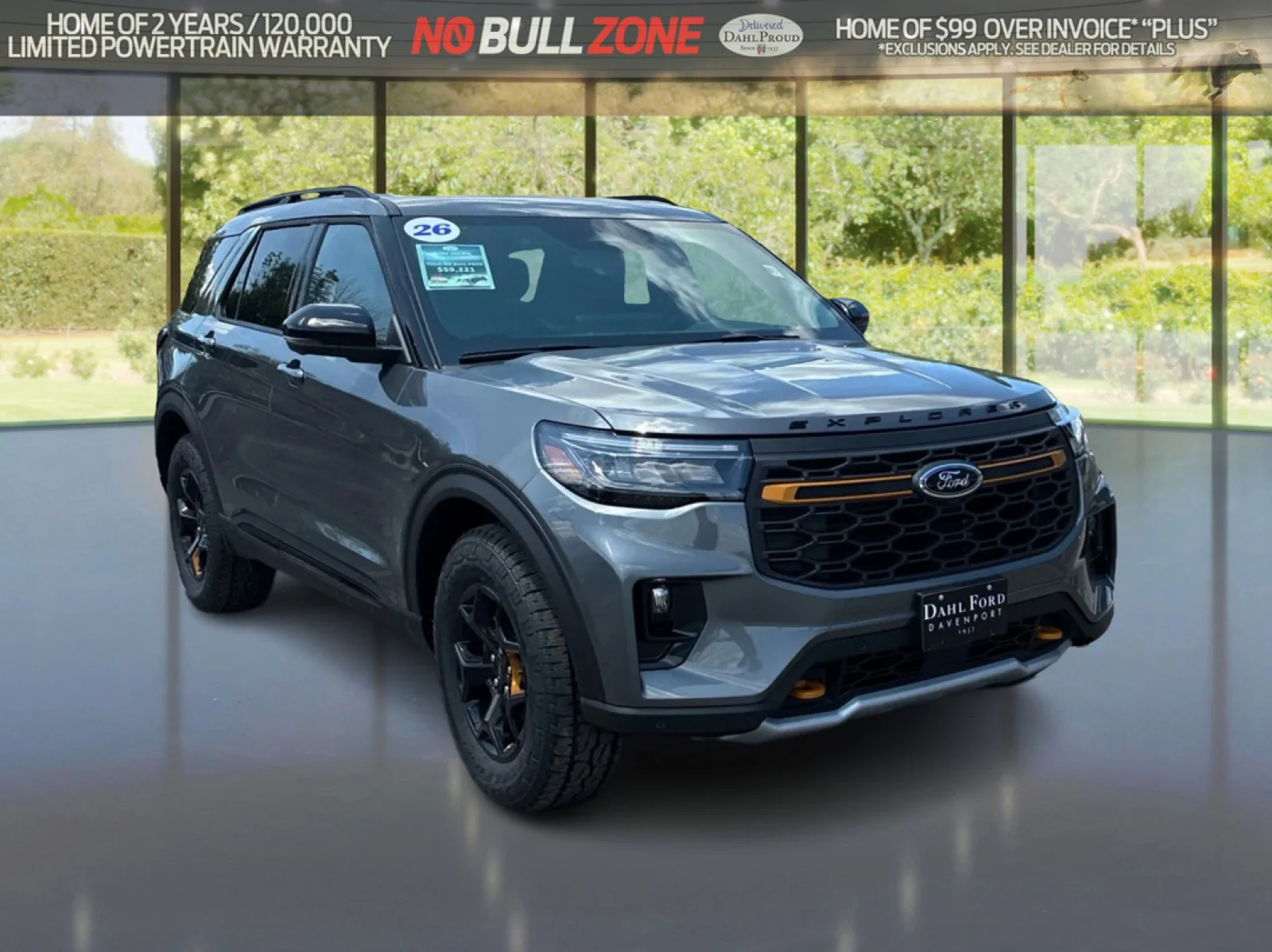 New 2026 Carbonized Gray Metallic Ford Tremor® image 7