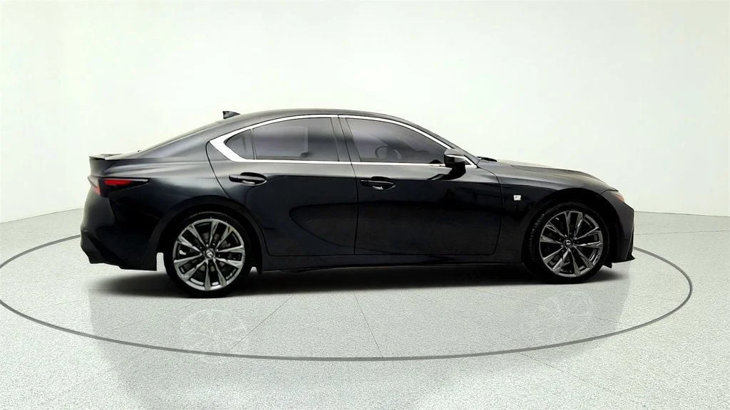 Used 2021 Caviar Lexus IS 350 F SPORT RWD w/ Intuitive Parking Assist image 4