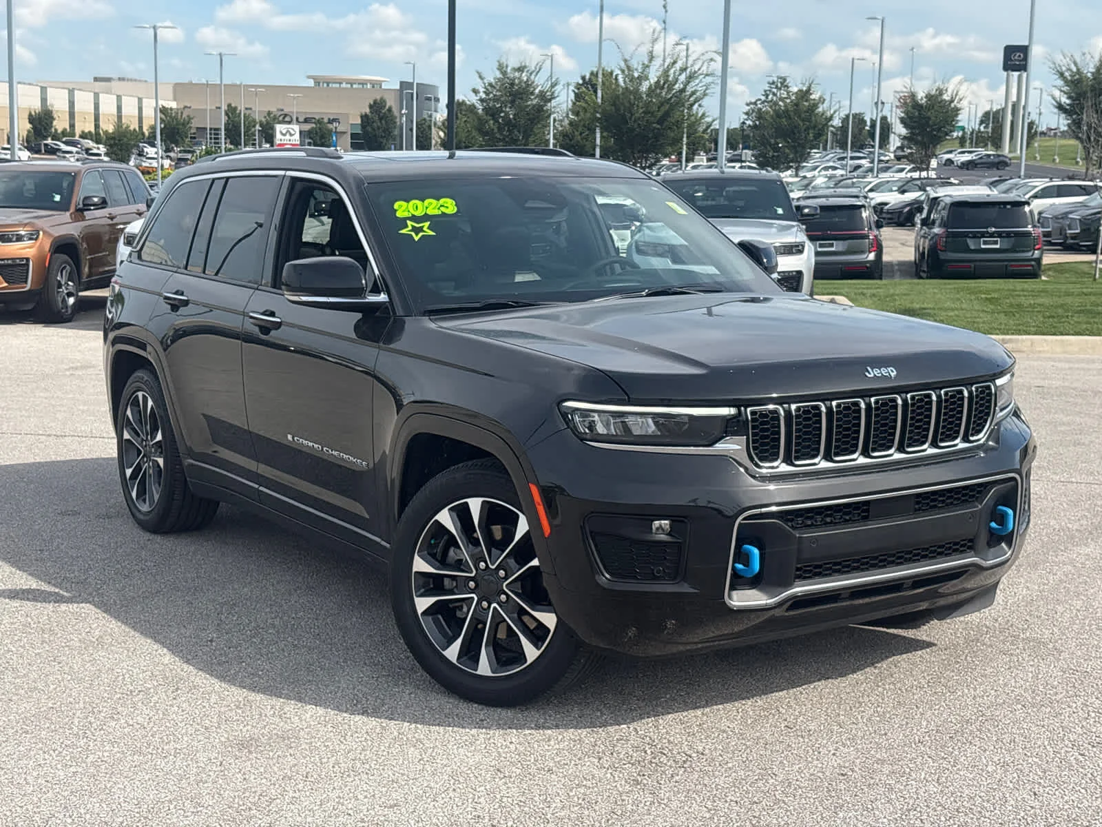 Used 2023 Jeep Grand Cherokee Overland 4xe with VIN 1C4RJYD67P8791544 for sale in Kansas City