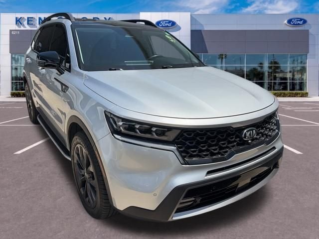 Used 2021 Silver Kia SX Prestige X-Line image 6