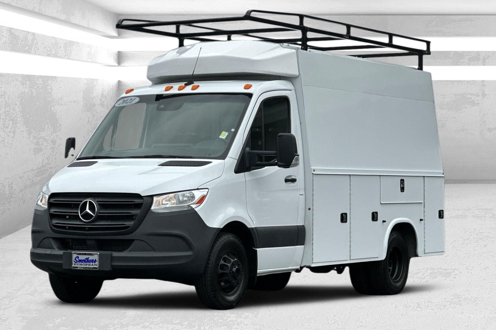 Certified Used 2021 White Mercedes-Benz Cab Chassis 144 WB image 8