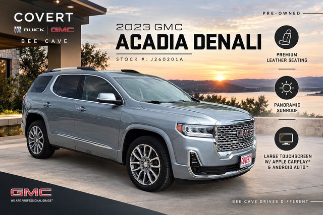 Pre-Owned 2023 GMC Acadia Denali