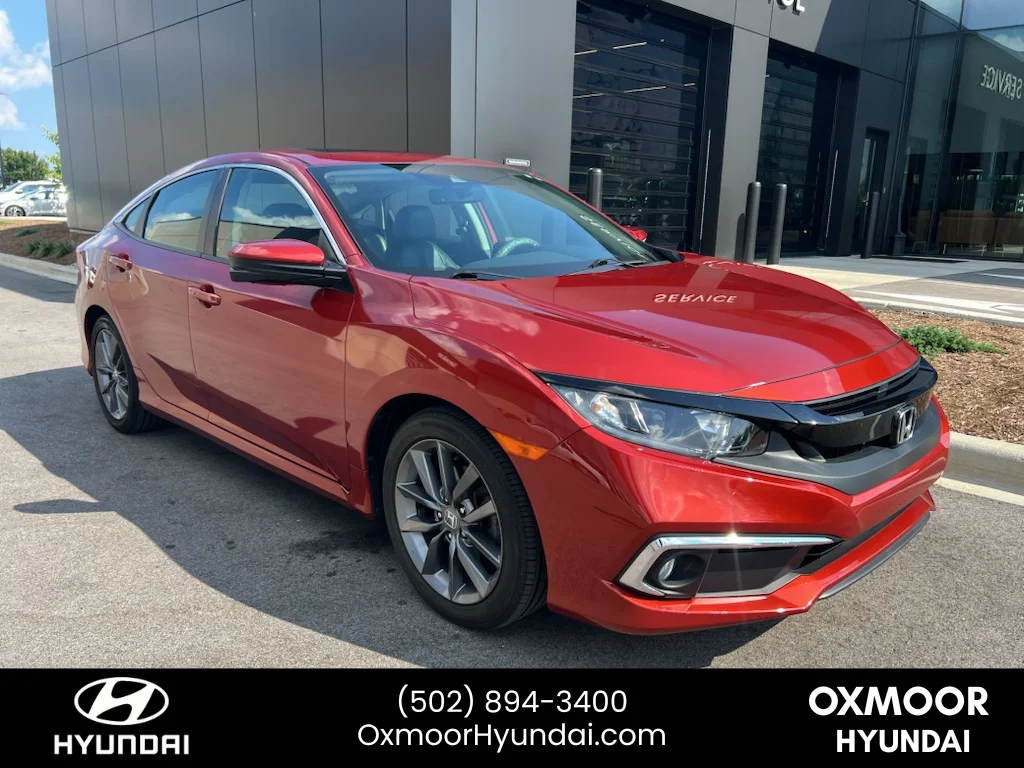 Used 2021 Rallye Red Honda EX-L image 1