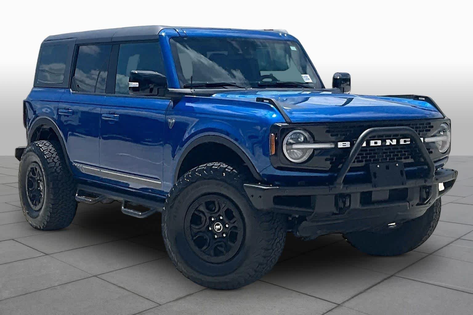 Used 2021 Lightning Blue Metallic Ford First Edition image 2