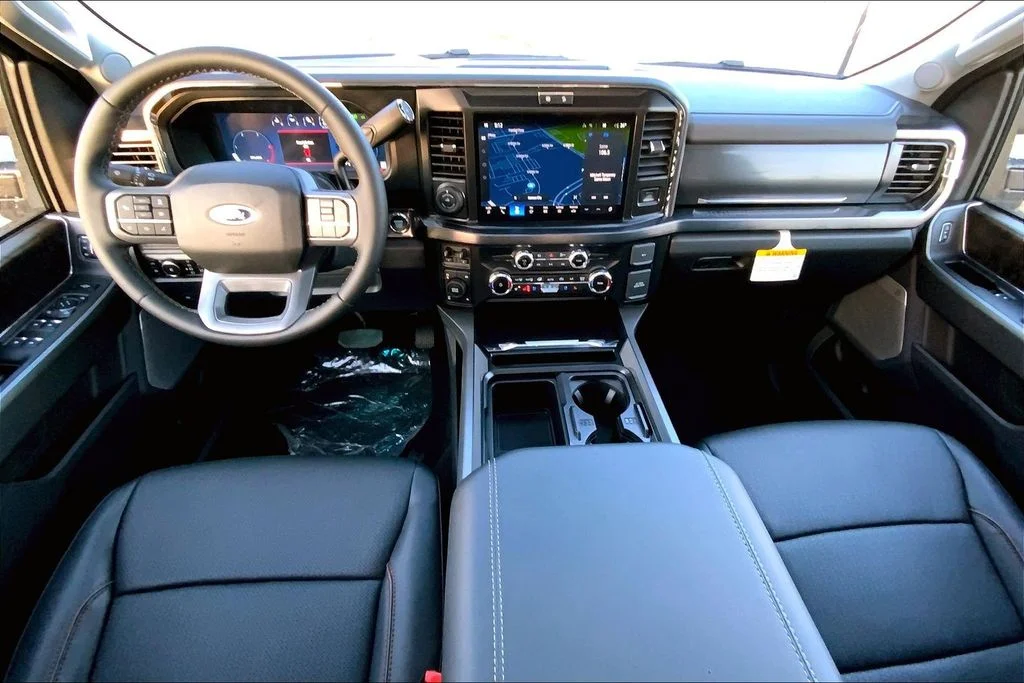 New 2026 Carbonized Gray Metallic Ford Lariat image 5
