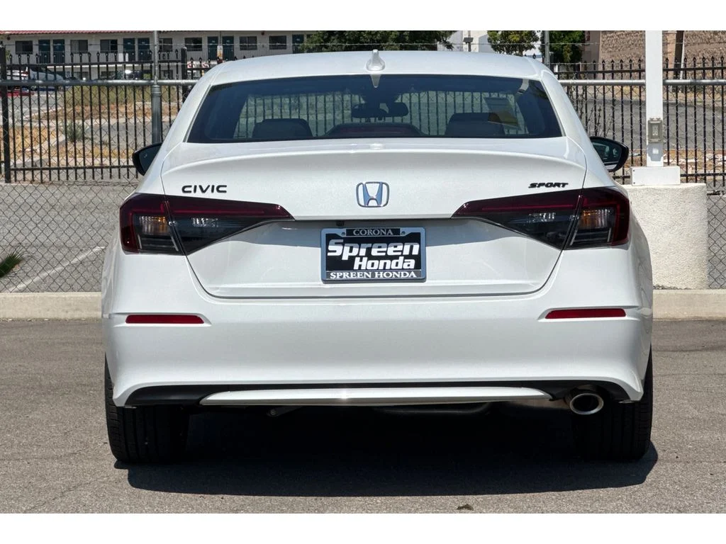 New 2026 Platinum White Pearl Honda Sport image 5