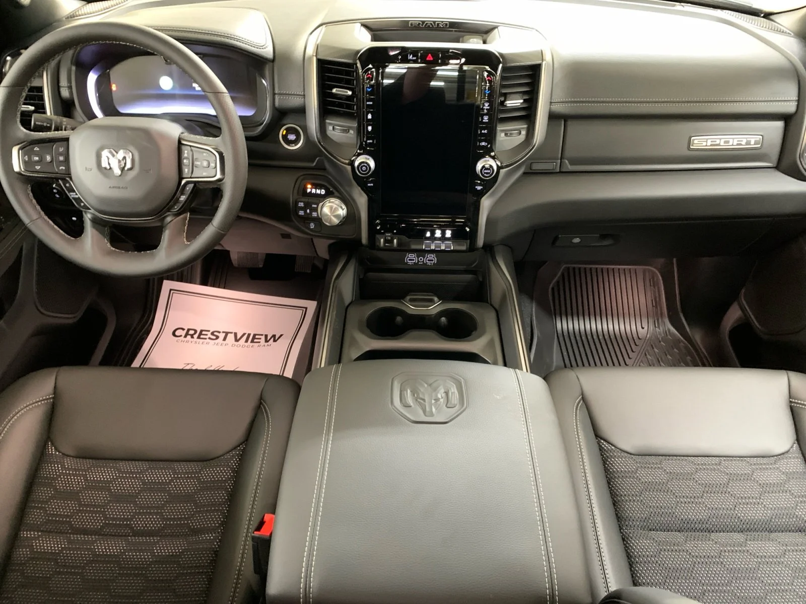 New 2026 Diamond Blk Crystal Pearl Ram Sport image 12